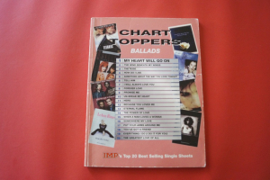Chart Toppers Ballads Songbook Notenbuch Piano Vocal Guitar PVG