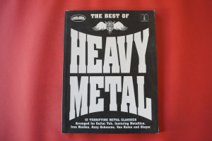 The Best of Heavy Metal Songbook Notenbuch Vocal Guitar