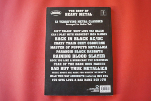 The Best of Heavy Metal Songbook Notenbuch Vocal Guitar