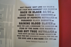 The Best of Heavy Metal Songbook Notenbuch Vocal Guitar