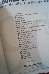 Number 1 Songs of the 90s Songbook Notenbuch Piano Vocal Guitar PVG