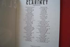 100 Solos Clarinet Songbook Notenbuch Clarinet