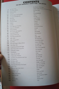 The Best Broadway Songs Ever (4th Edition) Songbook Notenbuch Easy Piano Vocal