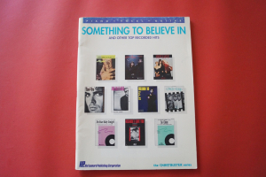Something to Believe in & others Songbook Notenbuch Piano Vocal Guitar PVG