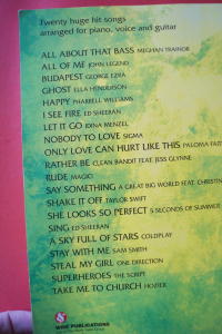 Hits of the Year (2014) Songbook Notenbuch Piano Vocal Guitar PVG