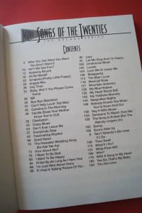 The Decade Series: More Songs of the 20s Songbook Notenbuch Piano Vocal Guitar PVG