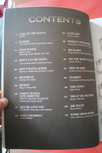 Chart Hits of 2016-2017 Songbook Notenbuch Easy Piano Vocal