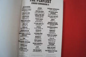 The Playlist Volume 4 Songbook Vocal Guitar Chords