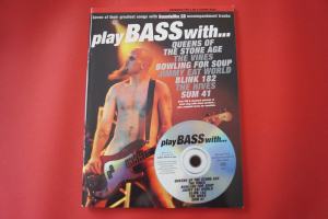 Play Bass with Queens of the Stone Age u.a. (mit CD) Songbook Notenbuch Vocal Bass