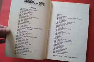 The Decade Series: Songs of the 50s Songbook Notenbuch Easy Keyboard Vocal