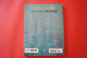 Rock Guitar Volume 1 1950s-1970s Songbook Notenbuch Piano Vocal Guitar PVG