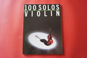 100 Solos Violin Songbook Notenbuch Violin