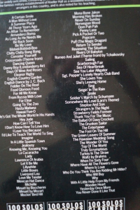 100 Solos Violin Songbook Notenbuch Violin