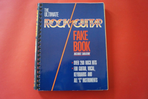 The Ultimate Rock Guitar Fake Book Songbook Notenbuch Vocal Guitar