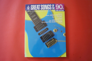 Great Songs of the 90s for Guitar Songbook Notenbuch Vocal Guitar