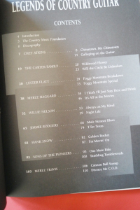 Legends of Country Guitar Songbook Notenbuch Vocal Guitar