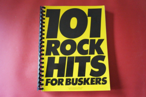 101 Rock Hits for Buskers (Spiralbindung) Songbook Notenbuch Vocal Guitar