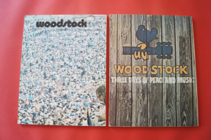 Woodstock Vol. 1 & 2 Songbooks Notenbücher Piano Vocal Guitar PVG
