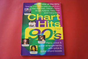 Chart Hits of the 90s Songbook Notenbuch Piano Vocal Guitar PVG