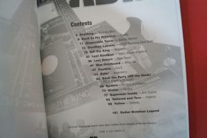 Guitar Tab 2000-2001 Songbook Notenbuch Vocal Guitar