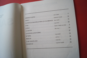 Salsa Songbook Notenbuch Vocal Guitar
