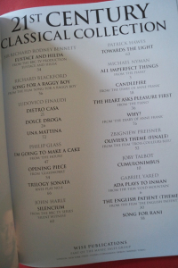 21st Century Classical Collection Songbook Notenbuch Piano