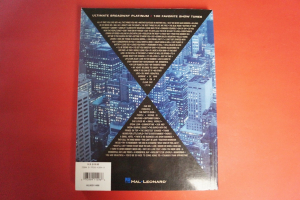 Ultimate Broadway Platinum Songbook Notenbuch Piano Vocal Guitar PVG