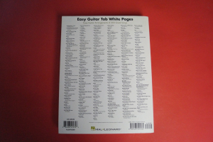 Easy Guitar Tab White Pages Songbook Notenbuch Vocal Easy Guitar