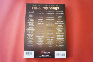 The Most Requested Folk / Pop Songs Songbook Notenbuch Piano Vocal Guitar PVG