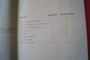 Motown (Piano Play along, mit CD) Songbook Notenbuch Piano Vocal Guitar PVG