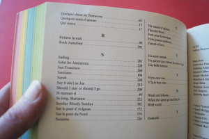 Chansons et Guitare Songbook Vocal Guitar Chords