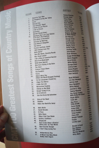 100 Greatest Songs of Country Music Songbook Notenbuch Piano Vocal Guitar PVG