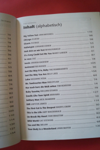 Das Songbook Singer Songwriter Band 1 & 2 Songbooks Notenbücher Vocal Guitar