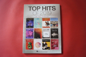 Top Hits of 2019 Songbook Notenbuch Easy Piano Vocal