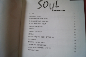 The Soul Connection Songbook Notenbuch Piano Vocal Guitar PVG