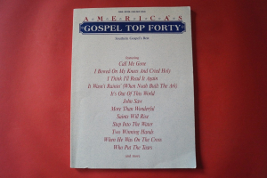 America´s Gospel Top Forty Songbook Notenbuch Piano Vocal Guitar PVG