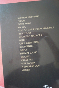Coldplay - Very Best of Songbook Vocal Easy Guitar