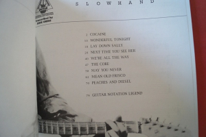 Eric Clapton - Slowhand Songbook Notenbuch Vocal Guitar