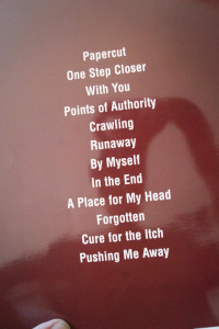 Linkin Park - Hybrid Theory Songbook Notenbuch Vocal Guitar