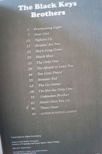 Black Keys - Brothers Songbook Notenbuch Vocal Guitar
