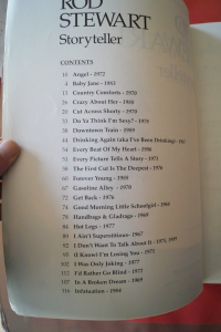 Rod Stewart - Storyteller Songbook Notenbuch Piano Vocal Guitar PVG