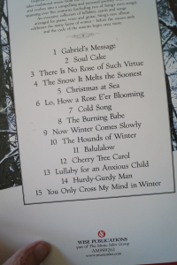 Sting - If on a Winter´s Night Songbook Notenbuch Piano Vocal Guitar PVG