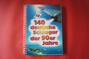 140 Schlager der 90er Jahre Songbook Notenbuch Vocal Guitar