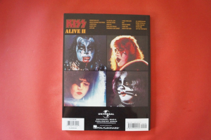 Kiss - Alive II Songbook Notenbuch Vocal Guitar