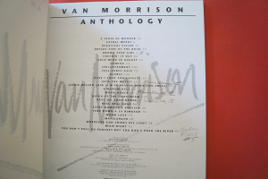 Van Morrison - Anthology Songbook Notenbuch Piano Vocal Guitar PVG
