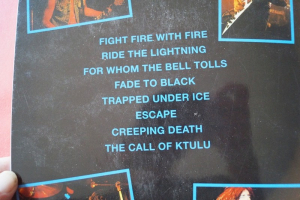 Metallica - Ride the Lightning (neuere Ausgabe) Songbook Notenbuch Vocal Guitar