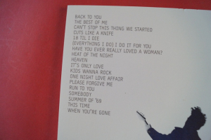 Bryan Adams - Greatest Hits Songbook Notenbuch Vocal Guitar