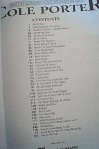Cole Porter - Best of Songbook Notenbuch Piano Vocal Guitar PVG