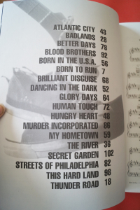 Bruce Springsteen - Greatest Hits Songbook Notenbuch Piano Vocal Guitar PVG