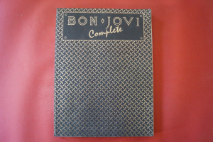 Bon Jovi - Complete Songbook Notenbuch Piano Vocal Guitar PVG